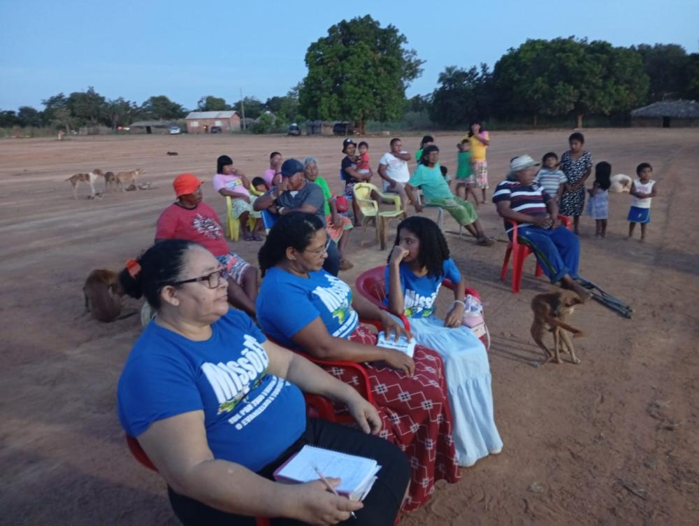 Trabalho missionário segue avançando entre as aldeias